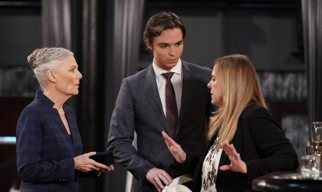 Tracy returns to General Hospital is Luke alive 