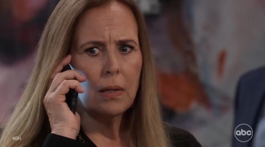 Valentin calls Laura for help with Charlotte 