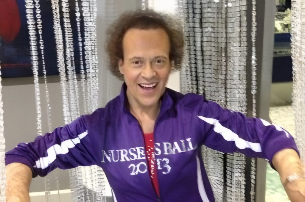 Richard Simmons General Hospital Nurses Ball 2013