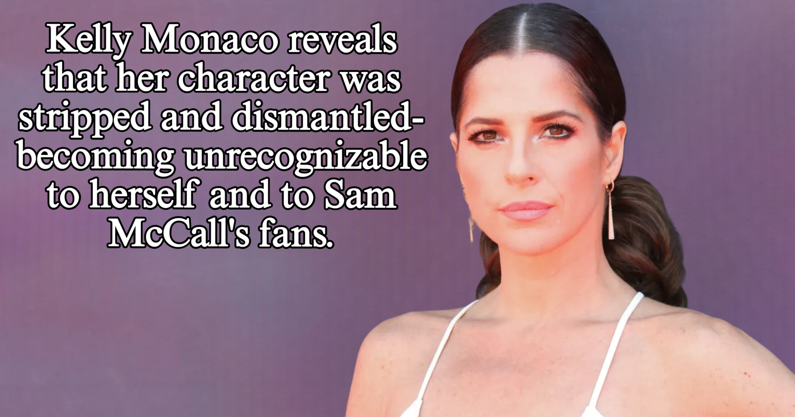 Kelly Monaco Reveals Controversial Exit Details Archives General