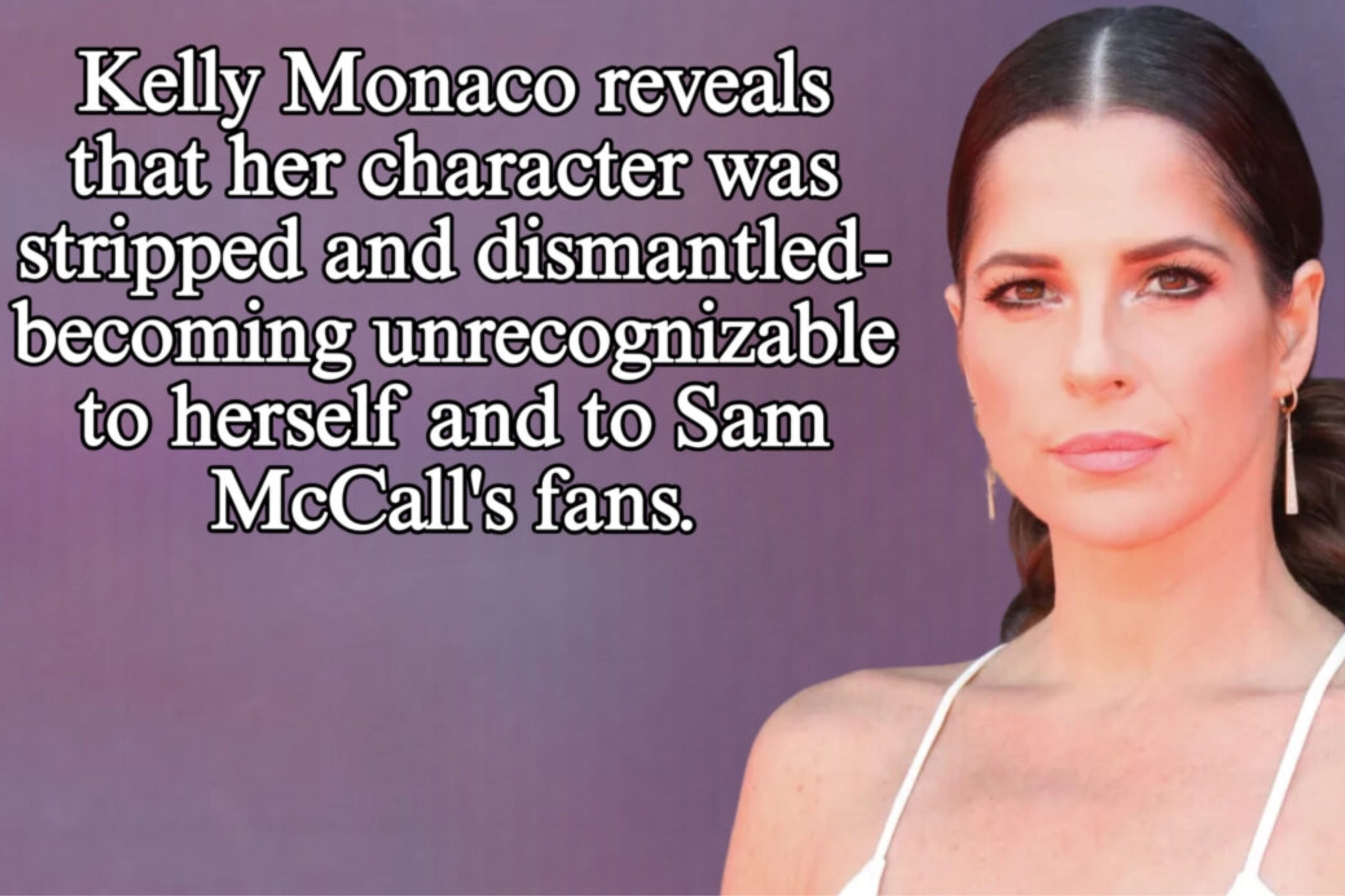 Truth Behind Kelly Monaco’s Controversial Exit - General Hospital Blog