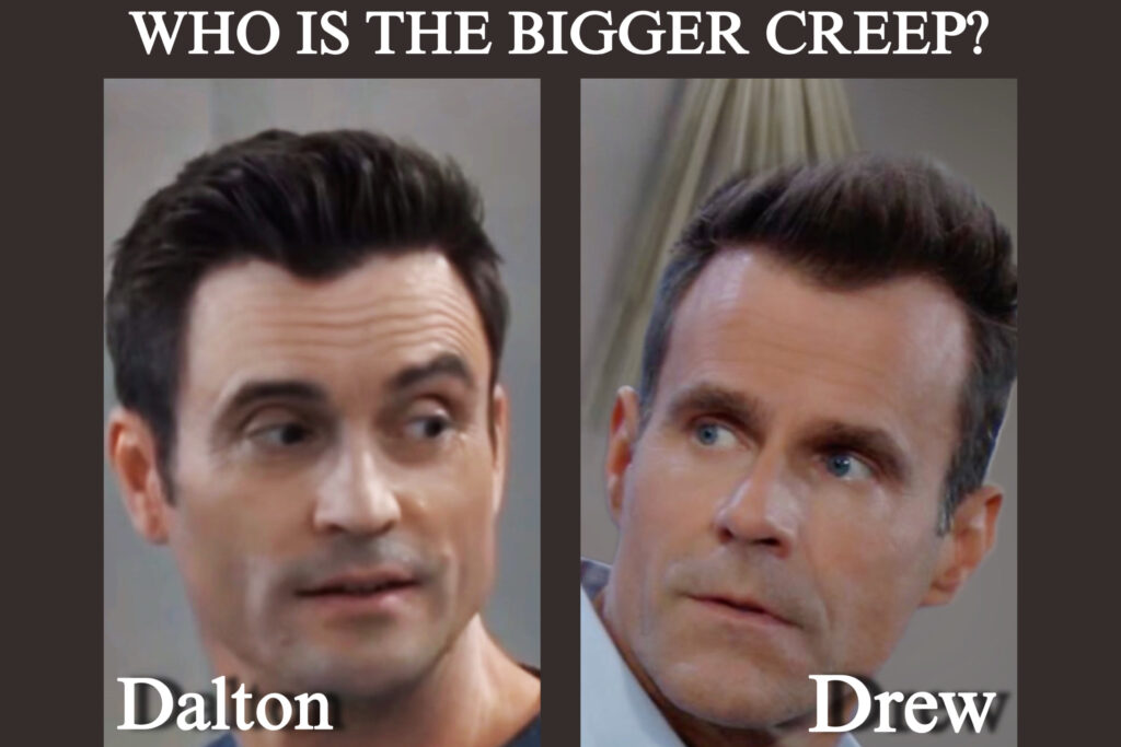 Professor Dalton and Drew Cain