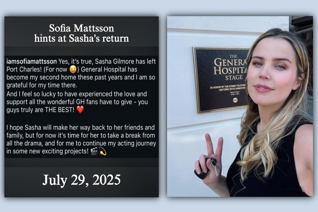 Will Sasha and Daisy return to Port Charles