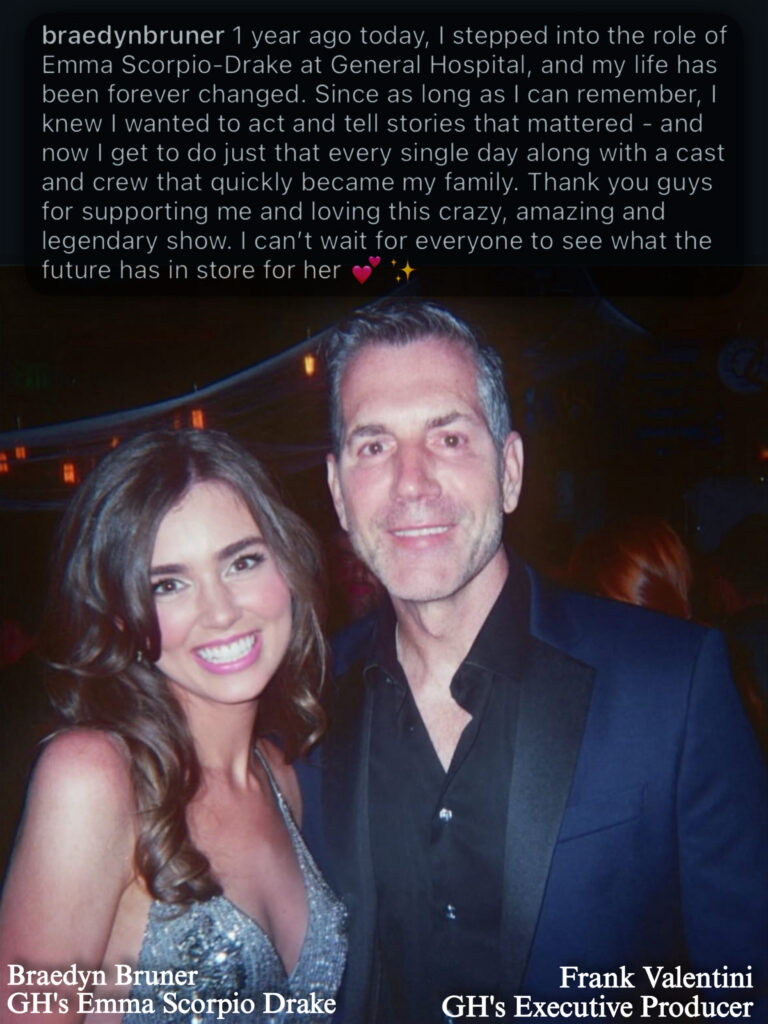 Braedyn Bruner celebrates one year as Emma Scorpio Drake 