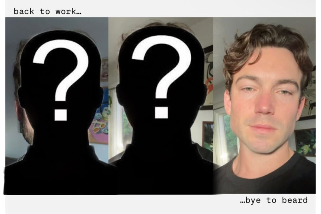 Rory Gibson facial hair Michael Corinthos 