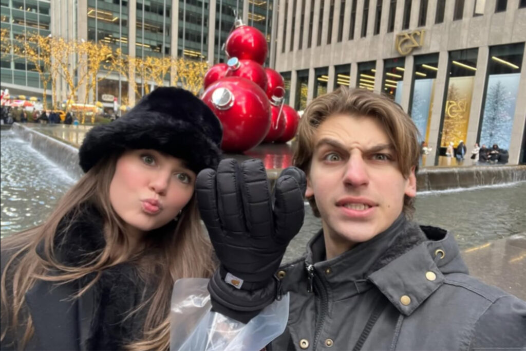 Giovanni Mazza and Braedyn Bruner Together In NY