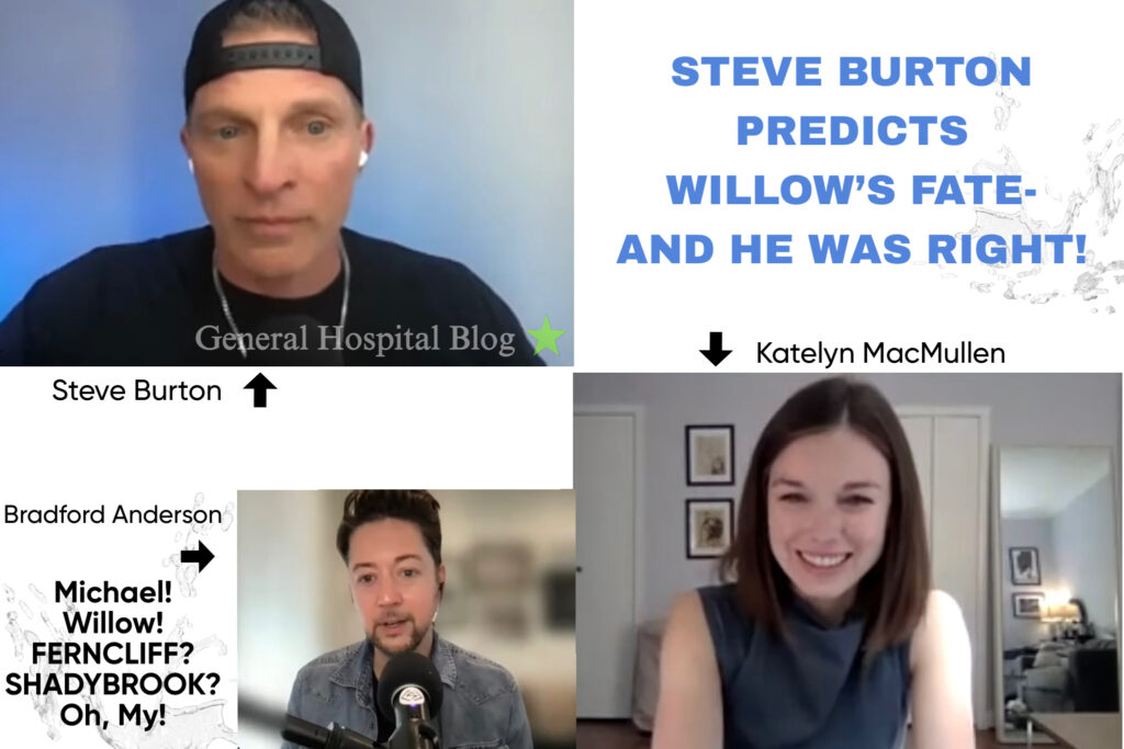 Steve Burton predicts Michael and Willow’s storyline 
