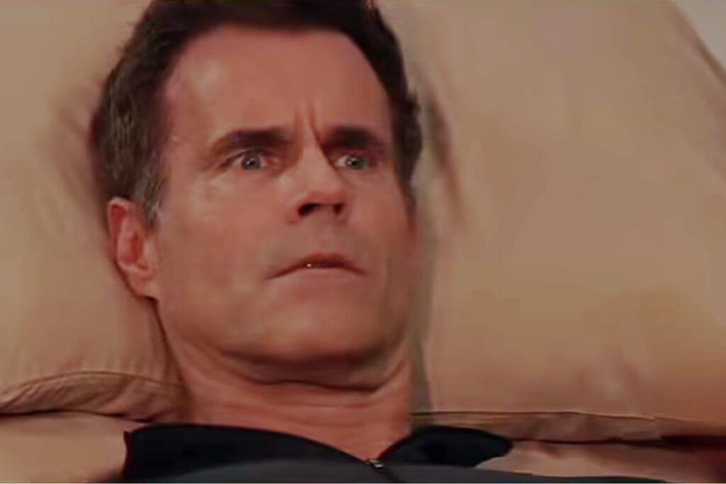 Drew tries to communicate with Alexis