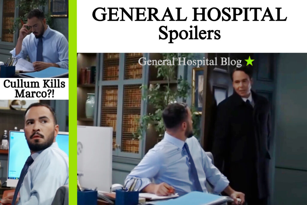 General Hospital Spoilers: Cullum kills Marco