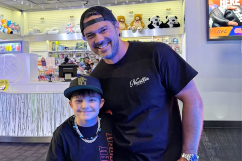 Ryan Paevey visits Gary James Fuller